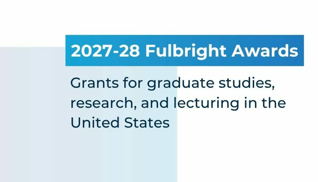 Fulbright Schuman 2027-28